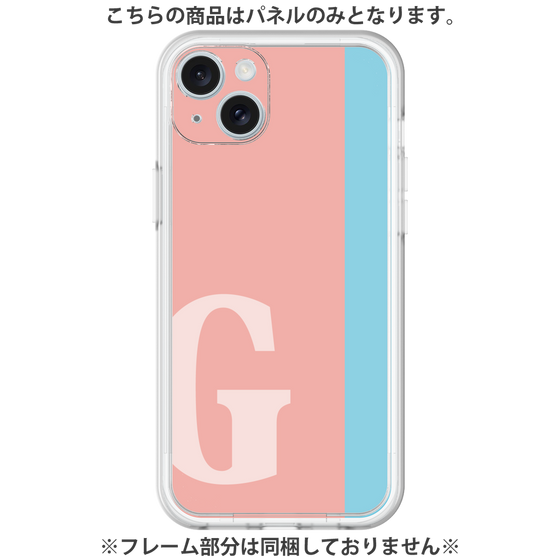Premium Panel［ Original - initial color line - G pink ］