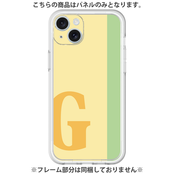 Premium Panel［ Original - initial color line - G yellow ］