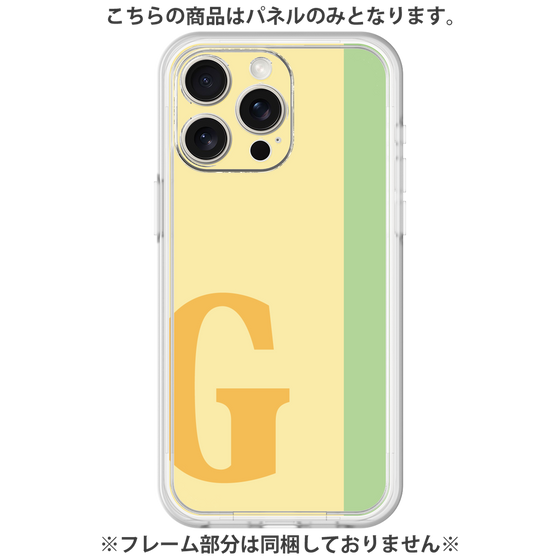 Premium Panel［ Original - initial color line - G yellow ］