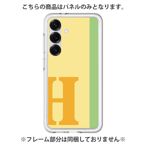 Premium Panel［ Original - initial color line - H yellow ］