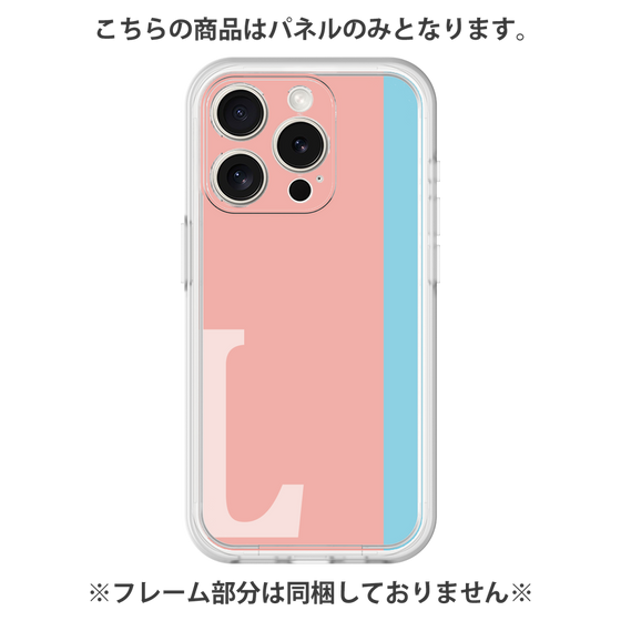 Premium Panel［ Original - initial color line - L pink ］