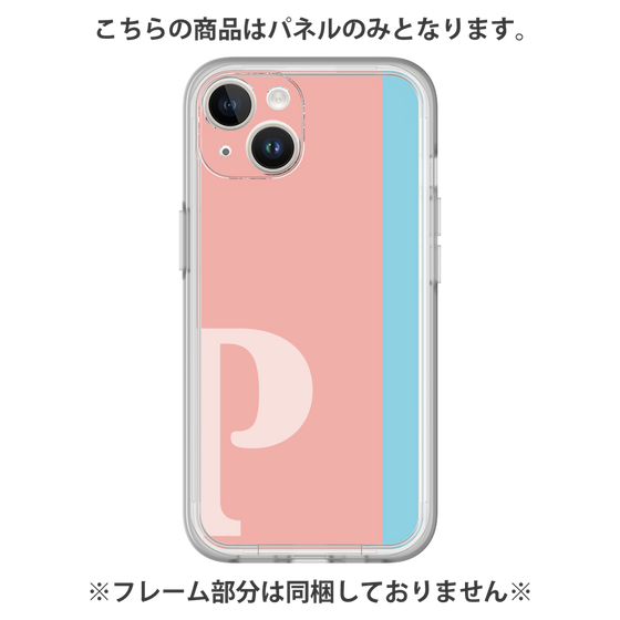 Premium Panel［ Original - initial color line - P pink ］