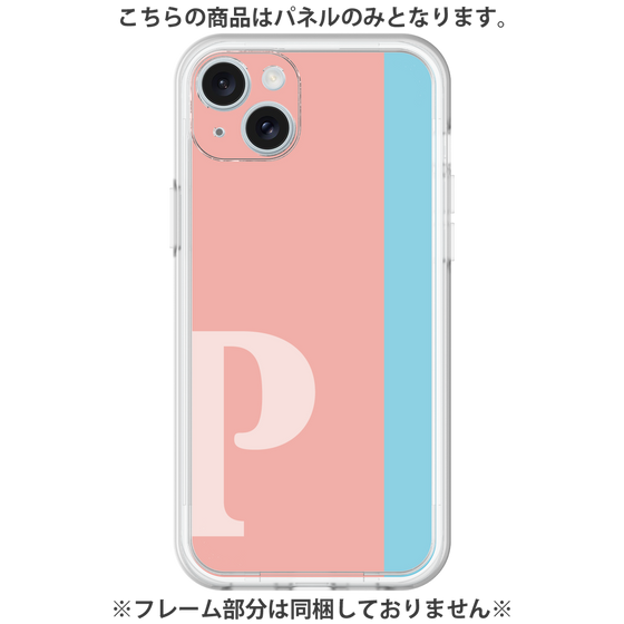 Premium Panel［ Original - initial color line - P pink ］
