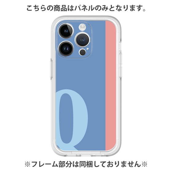 Premium Panel［ Original - initial color line - Q blue ］