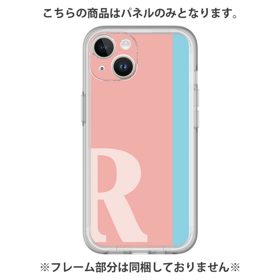 Premium Panel［ Original - initial color line - R pink ］