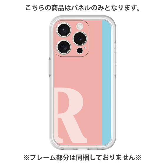Premium Panel［ Original - initial color line - R pink ］