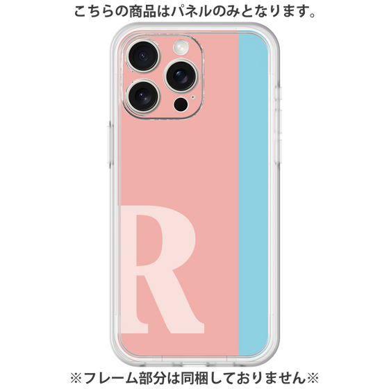 Premium Panel［ Original - initial color line - R pink ］