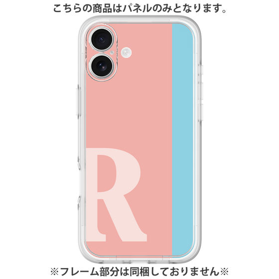 Premium Panel［ Original - initial color line - R pink ］