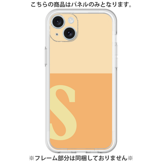 Premium Panel［ Original - initial two tone - S orange ］