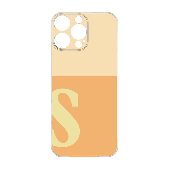 Premium Panel［ Original - initial two tone - S orange ］