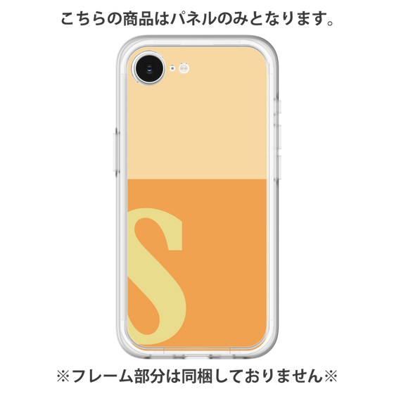 Premium Panel［ Original - initial two tone - S orange ］