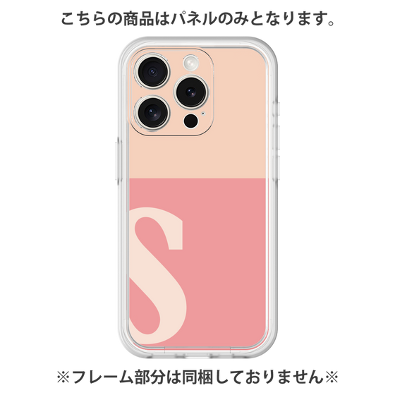 Premium Panel［ Original - initial two tone - S pink ］