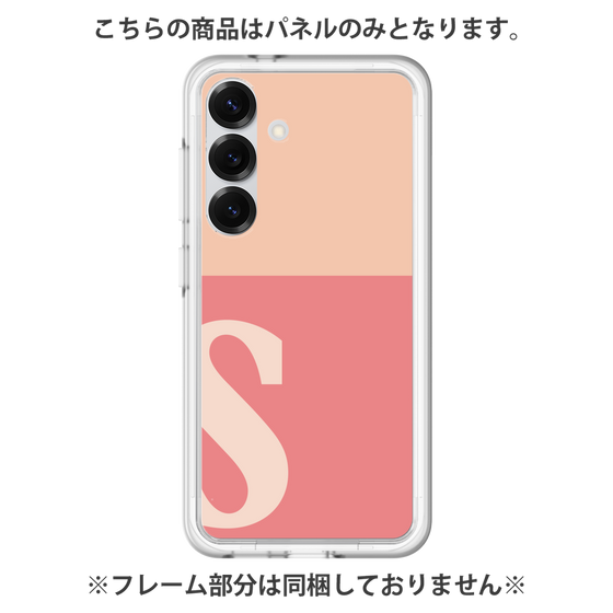 Premium Panel［ Original - initial two tone - S pink ］
