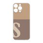 Premium Panel［ Original - initial two tone - S brown ］