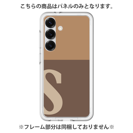 Premium Panel［ Original - initial two tone - S brown ］