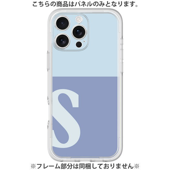 Premium Panel［ Original - initial two tone - S blue ］