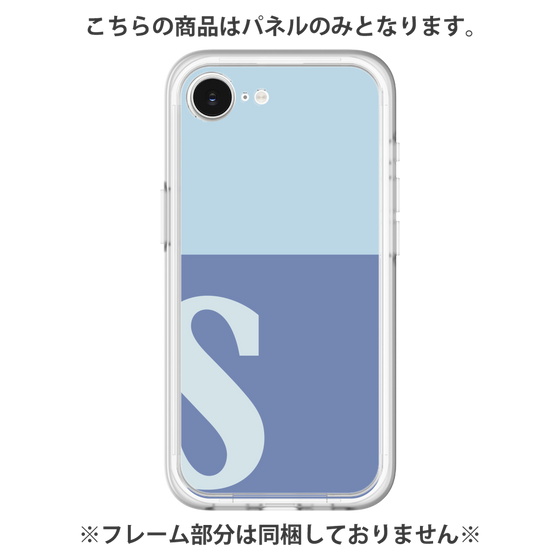 Premium Panel［ Original - initial two tone - S blue ］