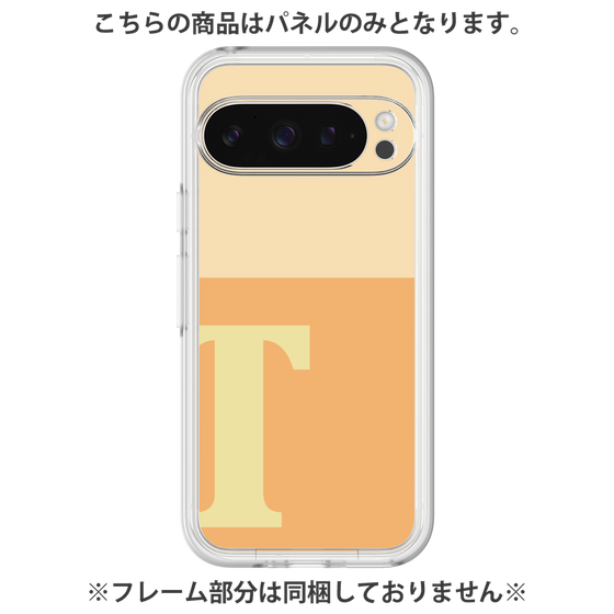 Premium Panel［ Original - initial two tone - T orange ］