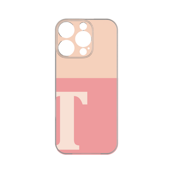 Premium Panel［ Original - initial two tone - T pink ］