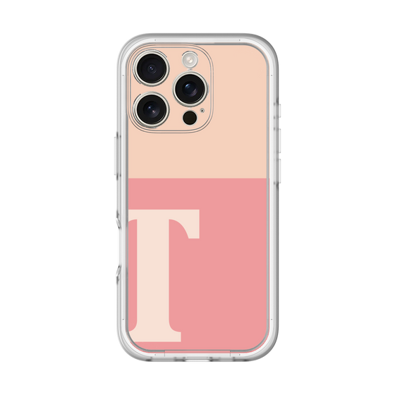 Premium Panel［ Original - initial two tone - T pink ］