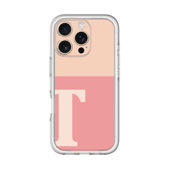 Premium Panel［ Original - initial two tone - T pink ］