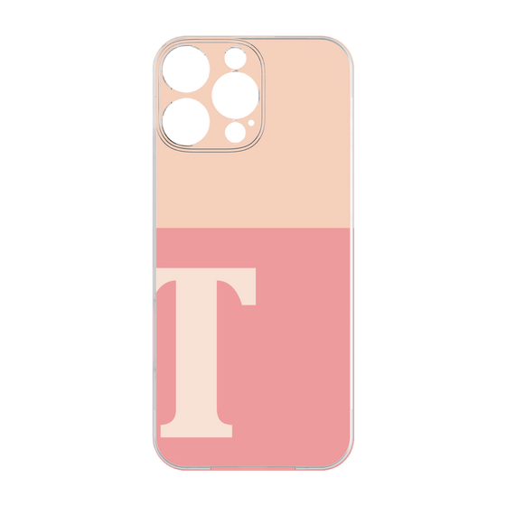 Premium Panel［ Original - initial two tone - T pink ］