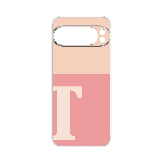 Premium Panel［ Original - initial two tone - T pink ］