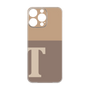 Premium Panel［ Original - initial two tone - T brown ］