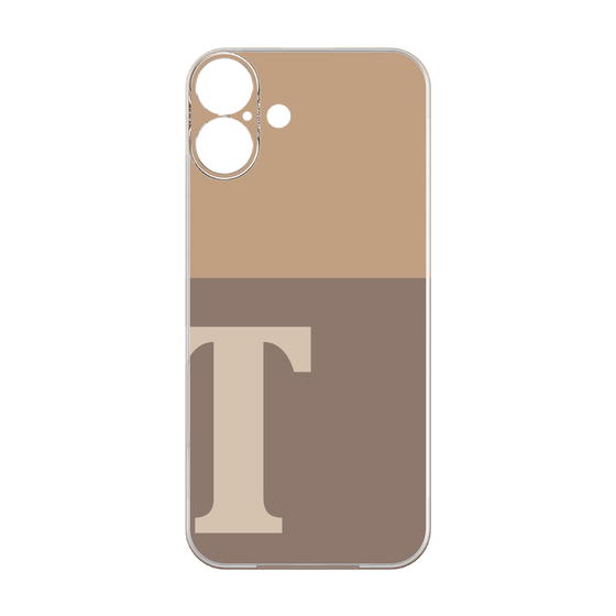 Premium Panel［ Original - initial two tone - T brown ］