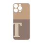 Premium Panel［ Original - initial two tone - T brown ］