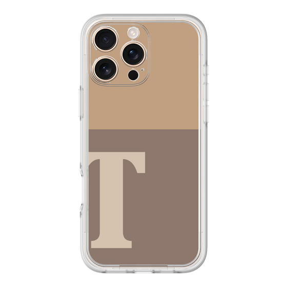 Premium Panel［ Original - initial two tone - T brown ］