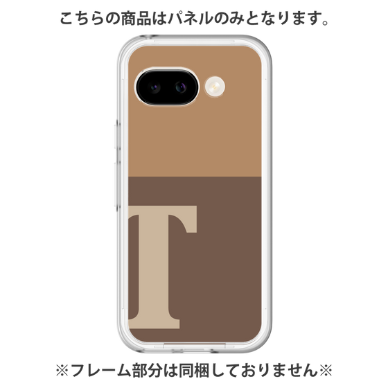 Premium Panel［ Original - initial two tone - T brown ］