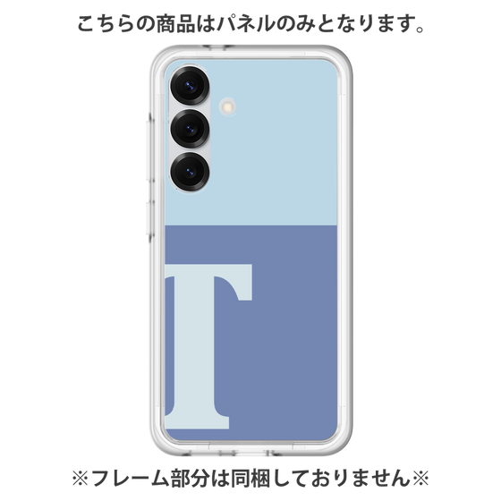 Premium Panel［ Original - initial two tone - T blue ］