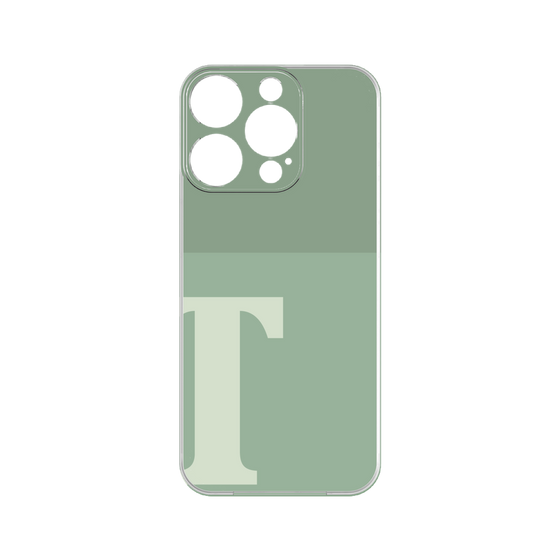 Premium Panel［ Original - initial two tone - T green ］