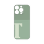 Premium Panel［ Original - initial two tone - T green ］