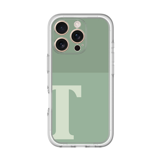 Premium Panel［ Original - initial two tone - T green ］