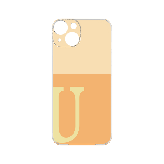 Premium Panel［ Original - initial two tone - U orange ］