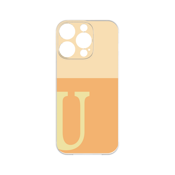 Premium Panel［ Original - initial two tone - U orange ］