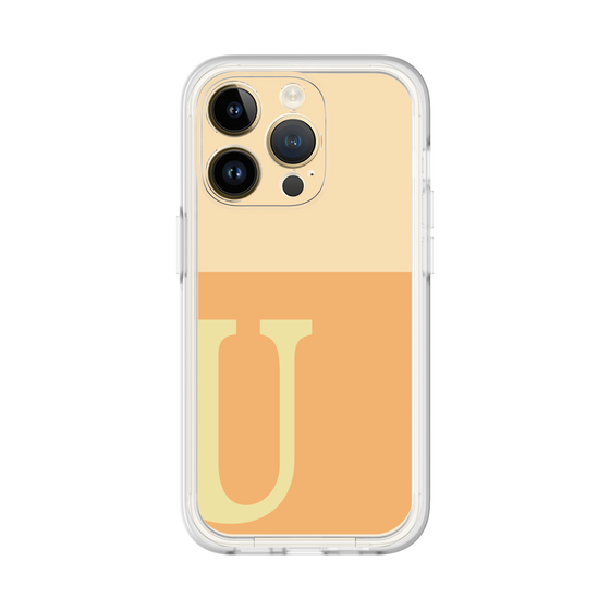 Premium Panel［ Original - initial two tone - U orange ］