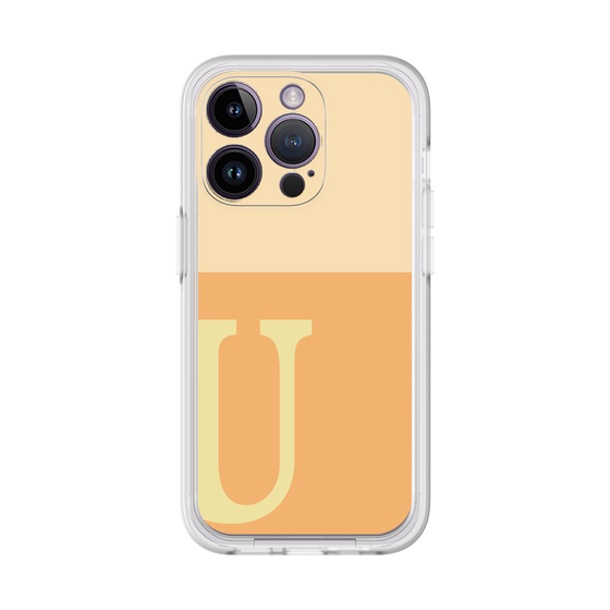Premium Panel［ Original - initial two tone - U orange ］