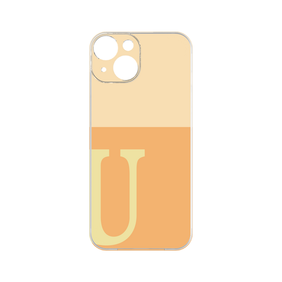 Premium Panel［ Original - initial two tone - U orange ］