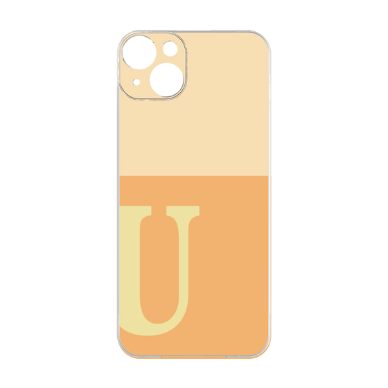 Premium Panel［ Original - initial two tone - U orange ］