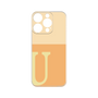 Premium Panel［ Original - initial two tone - U orange ］