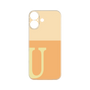 Premium Panel［ Original - initial two tone - U orange ］