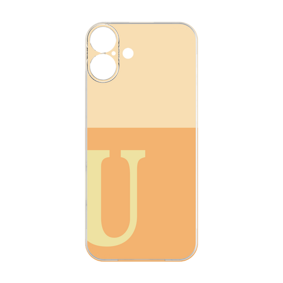 Premium Panel［ Original - initial two tone - U orange ］