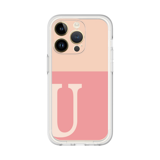 Premium Panel［ Original - initial two tone - U pink ］