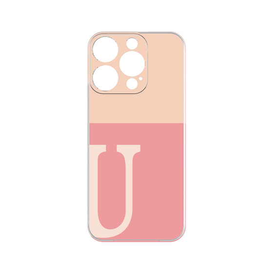 Premium Panel［ Original - initial two tone - U pink ］