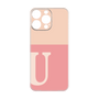 Premium Panel［ Original - initial two tone - U pink ］