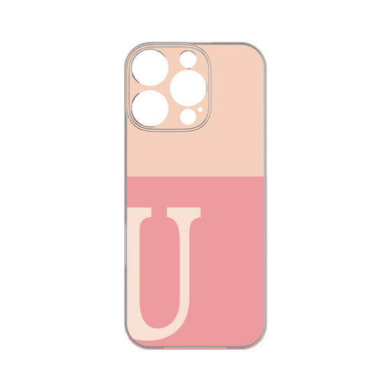 Premium Panel［ Original - initial two tone - U pink ］