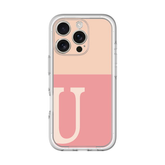 Premium Panel［ Original - initial two tone - U pink ］